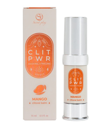 Baume stimulant chauffant pour clitoris Mangue 15ml 